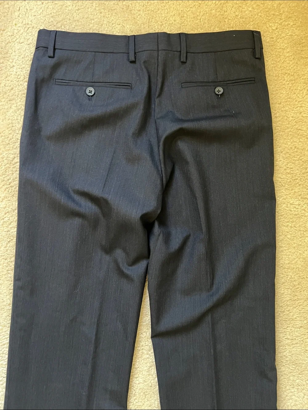 Banana Republic Men's Dark Blue Dress Pants